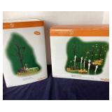 Dept. 56 Halloween: " Ghostly Landscape Set" and “Halloween Sounds Scene"