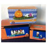 Dept. 56 Peanuts Halloween: "Sneaky Snoopy" and "Best Pals"