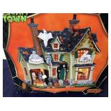 Lemax Spooky Town: "Scariest Halloween House" and "The Pumpkin Patch"