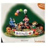 Dept. 56 "Halloween Festival" and "Bobbing for Apples"