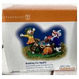 Dept. 56 "Halloween Festival" and "Bobbing for Apples"