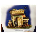 Dept. 56 Halloween: "Grimsly’s  Garage" and "Grimsly’s Tool Shed"