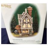 Dept. 56 Halloween: "Mordecai Mold Undertaker" and "Jack-o-Lantern"