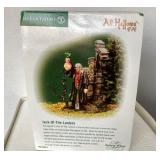 Dept. 56 Halloween: "Mordecai Mold Undertaker" and "Jack-o-Lantern"