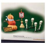 Dept. 56 Halloween: " Barleycorn Mansion" and "Halloween Decorating Set"