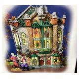 Dept. 56 Halloween: "Zelda’s Wax Museum" and "Madame Zelda at Work"