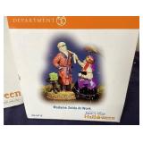 Dept. 56 Halloween: "Zelda’s Wax Museum" and "Madame Zelda at Work"