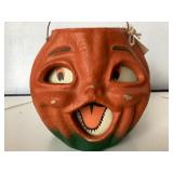 Seasons Gone By: Lighted Paper Mache Jack-o-Lantern