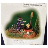 Dept. 56 Halloween Threesome: "Witch Crash", “Animated Hocus Pocus Witch" and "Fire Burn & Cauldron Bubble"
