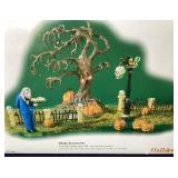 Dept. 56 Halloween: "Gravely Landscape Set" and "Wicked Web Fence"