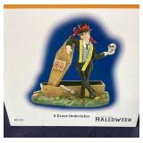Dept. 56 Halloween: "Rest in Peace Tombstones", "How About our Lay Away Plan" and "A Grave Undertaker"