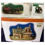 Dept. 56 Halloween: "Croak-N-Haggard Mortuary", "Horse Drawn Hearse" and "The Strange Case of Dr. Jekyll and Mr. Hyde"