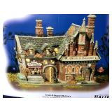 Dept. 56 Halloween: "Croak-N-Haggard Mortuary", "Horse Drawn Hearse" and "The Strange Case of Dr. Jekyll and Mr. Hyde"