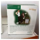 Dept. 56 Halloween: "Croak-N-Haggard Mortuary", "Horse Drawn Hearse" and "The Strange Case of Dr. Jekyll and Mr. Hyde"