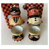 Allyson Nagel Halloween Bobbleheads and Ceramic Halloween Dresser Boxes
