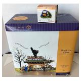 Dept.56 Halloween: "Black Cat Diner" and "Black Kittens For Sale"
