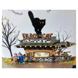 Dept.56 Halloween: "Black Cat Diner" and "Black Kittens For Sale"