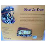 Dept.56 Halloween: "Black Cat Diner" and "Black Kittens For Sale"