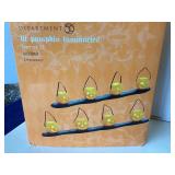 Dept. 56 Halloween: "Pick Your Own Pumpkins", "Lighting The Jack-o-Lanterns" and "Lit Pumpkin Luminaries"