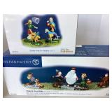 Dept. 56 Halloween: "Trick or Treat Kids", Halloween Parade" and "Canine Trick or Treaters"