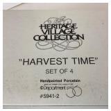 Dept. 56 Autumn Accessories: "Harvest Time", "Forgotten Garden", "The Grim Reaper” and 