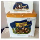 Dept. 56 Halloween: "Halloween Dance" (musical) and "Halloween Hayride"