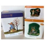 Dept. 56 Halloween: "Scarecrow & His Feathered Friends", "Building the Scarecrow" and "Lighted Halloween Scarecrow"