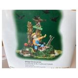 Dept. 56 Halloween: "Scarecrow & His Feathered Friends", "Building the Scarecrow" and "Lighted Halloween Scarecrow"