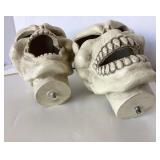 Trio of Halloween Skulls