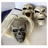 Trio of Halloween Skulls