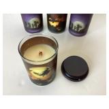 Set of 4 Halloween Votive Candles