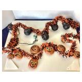 Two Strings of Lighted Halloween Garland