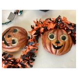 Two Strings of Lighted Halloween Garland