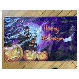 Halloween Doormat, Placemats and Beaded Coasters