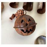 Group of Cut Tin Halloween Decor
