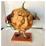 Rare Bethany Lowe Halloween: “Party Pumpkin Man” Candy Container