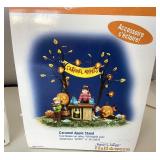 Dept. 56 Halloween: "Lighting Up Halloween", Halloween Kids" and "Caramel Apple Stand"