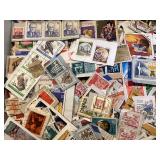 Large Unsorted Group of 1960’s - 1990’s Stamps