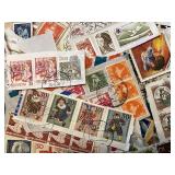Large Unsorted Group of 1960’s - 1990’s Stamps