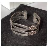 Taxco Sterling Cuff Bracelet