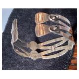 Taxco Sterling Cuff Bracelet