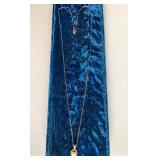 Pearl and 14K White Gold Pendant on Silver Chain