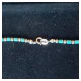 Turquoise and Sterling Necklace
