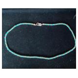 Turquoise and Sterling Necklace