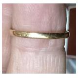 18K Gold Wedding Band