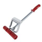 ROBERTS 7.5 in. W x 1.5 in. D Power-Lok Extendible Sheet Vinyl VCT and Linoleum Flooring Roller with Adjustable Handle ROBERTS 7.5 in. W x 1.5 in. D Power-Lok Extendible Sheet Vinyl VCT and Linoleum Flooring Roller with Adjustable Handle
