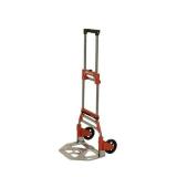 Milwaukee 150 lbs. Convertible Fold-Up Steel Hand Truck with One 60 in. Bungee Cord Milwaukee 150 lbs. Convertible Fold-Up Steel Hand Truck with One 60 in. Bungee Cord