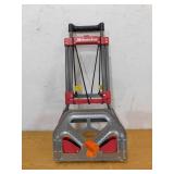 Milwaukee 150 lbs. Convertible Fold-Up Steel Hand Truck with One 60 in. Bungee Cord Milwaukee 150 lbs. Convertible Fold-Up Steel Hand Truck with One 60 in. Bungee Cord