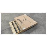 Pleasant Hearth Clairmont Large Skyline Nickel Glass Fireplace Doors Pleasant Hearth Clairmont Large Skyline Nickel Glass Fireplace Doors