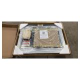 Pleasant Hearth Clairmont Large Skyline Nickel Glass Fireplace Doors Pleasant Hearth Clairmont Large Skyline Nickel Glass Fireplace Doors
